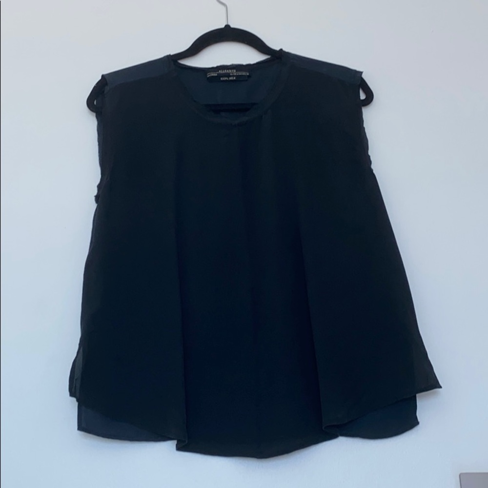 Silk blouse- all saints